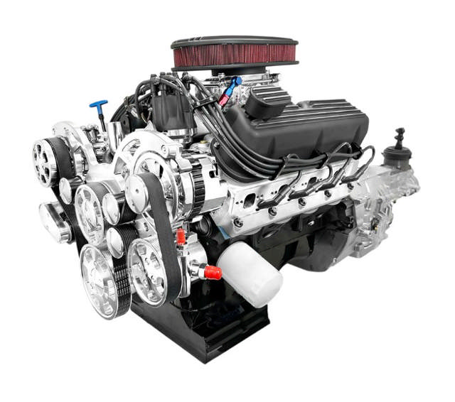 BluePrint Engines Ford Small Block Compatible 302 C.I. Standard Edition - TKX Manual Transmission - Polished Pulley Kit - Fuel Injected