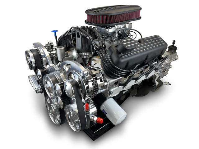 BluePrint Engines Ford Small Block Compatible 302 C.I. Standard Edition - TKX Manual Transmission - Polished Pulley Kit - Fuel Injected