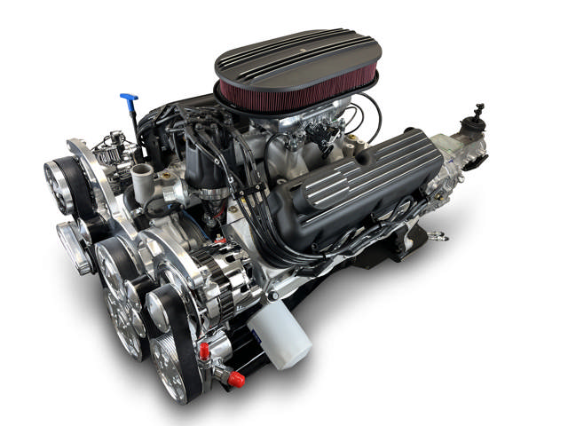 BluePrint Engines Ford Small Block Compatible 302 C.I. Standard Edition - TKX Manual Transmission - Polished Pulley Kit - Fuel Injected