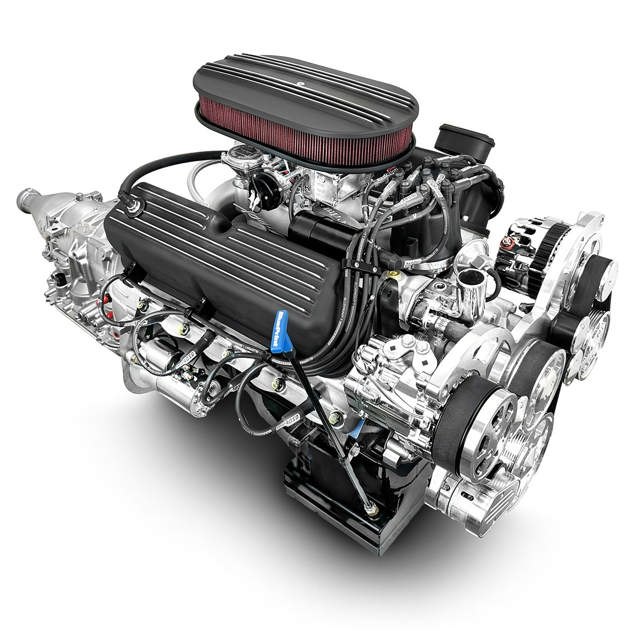 BluePrint Engines Ford Small Block Compatible 302 C.I. Standard Edition - 4R70W Automatic Transmission - Polished Pulley Kit - Carbureted