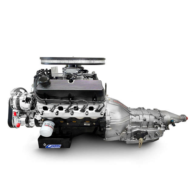 Ford Small Block Compatible 427 C.I. Cobra Edition - 4R70W Automatic Transmission - Polished Pulley Kit - Carbureted