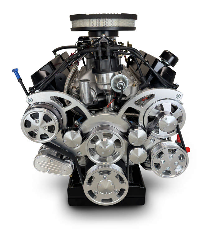 Ford Small Block Compatible 427 C.I. Cobra Edition - TKX Manual Transmission - Polished Pulley Kit - Carbureted
