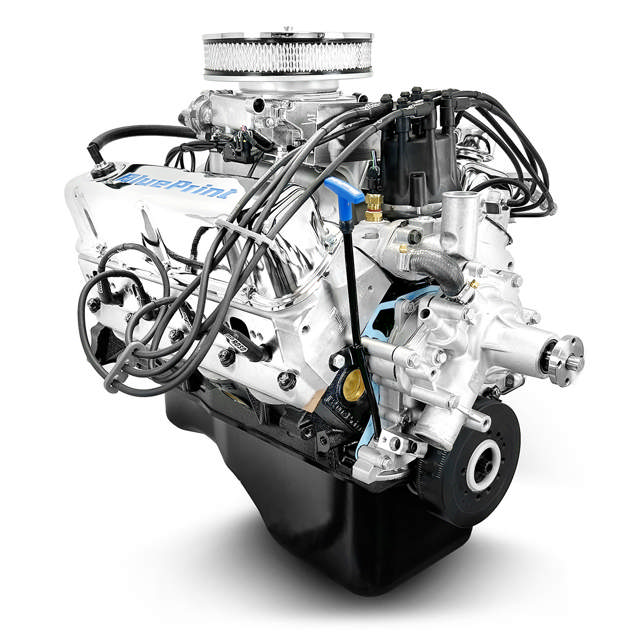 Ford Small Block Compatible 302 C.I. Deluxe Dressed - Front Sump Oil Pan - Cruiser - Fuel Injected