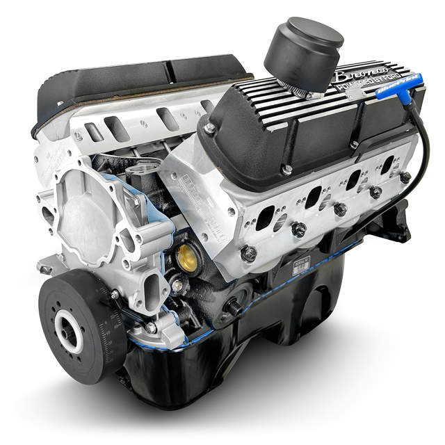 Ford Small Block Compatible 302 C.I. Long Block - Front Sump Oil Pan - Bronco Edition