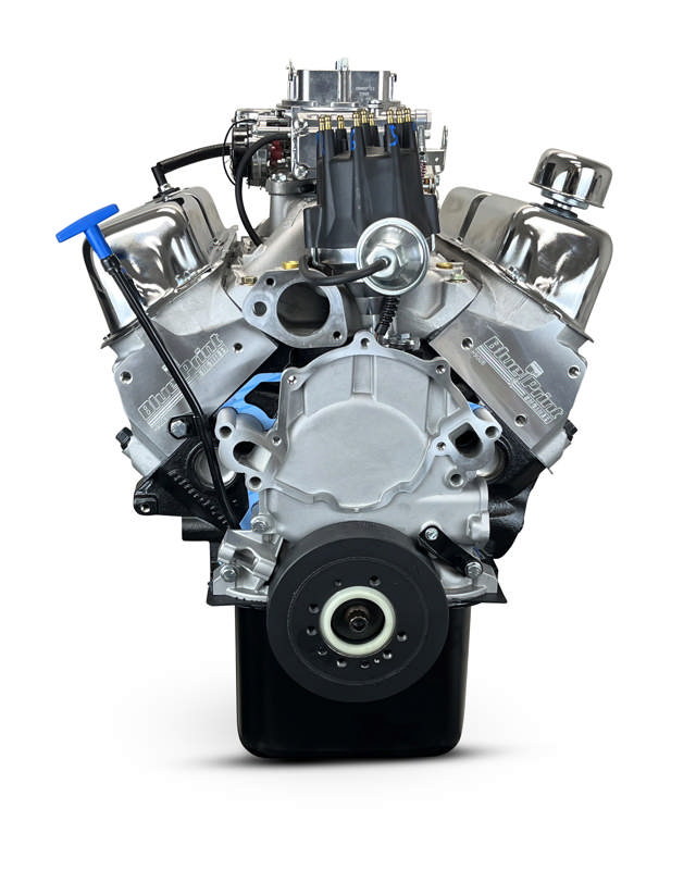 BluePrint Engines Ford Small Block Compatible 347 C.I. Base Dressed - Front Sump Oil Pan - Carbureted