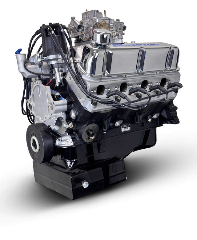 Ford Small Block Compatible Pro Series 427 C.I. Base Dressed - Front Sump Pan - Carbureted