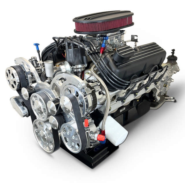 BluePrint Engines Ford Small Block Compatible 302 C.I. Standard Edition - TKX Manual Transmission - Polished Pulley Kit - Carbureted