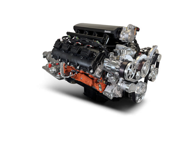 Chrysler Hemi Compatible 426 C.I. Standard Edition - 4L65/70E Automatic Transmission - Polished Pulley Kit - Fuel Injected