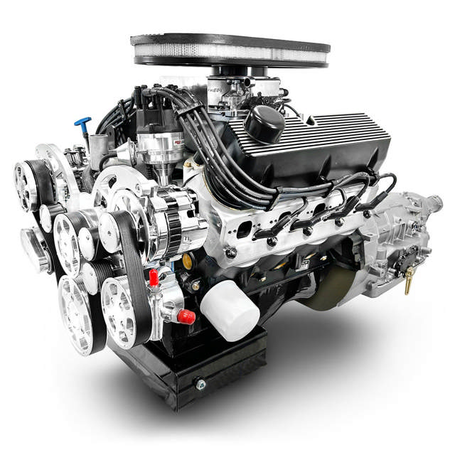 Ford Small Block Compatible 427 C.I. Cobra Edition - 4R70W Automatic Transmission - Polished Pulley Kit - Fuel Injected