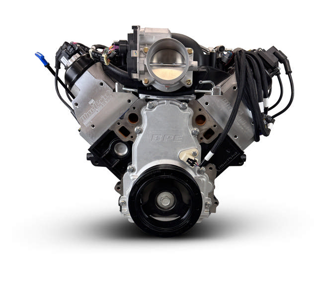 BluePrint Engines GM LS Compatible 376 c.i. Engine and 4L65/70E Automatic Transmission - 530 Horsepower - Standard Edition Builder Series - Holley Terminator X EFI System