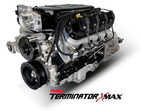 BluePrint Engines GM LS Compatible 376 c.i. Engine and 4L65/70E Automatic Transmission 4WD Ready - Truck Edition Builder Series - Holley Terminator X EFI System