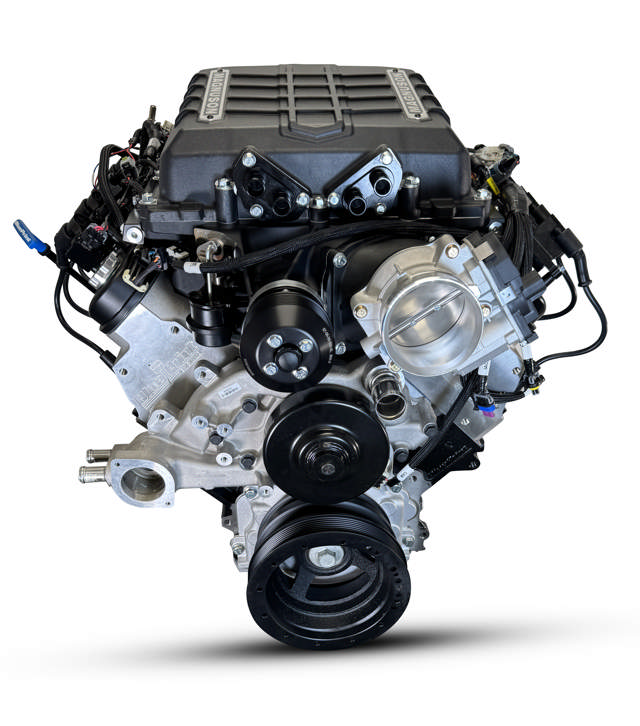 GM LS Compatible 376 c.i. Engine and 4L80E Automatic Transmission - Standard Edition Builder Series - Holley Terminator X EFI