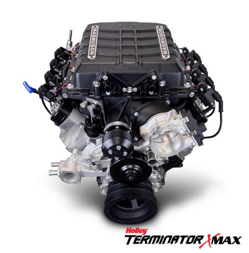 BluePrint Engines GM LS Compatible 376 c.i. Engine and 4L80E Automatic Transmission - Standard Edition Builder Series - Holley Terminator X EFI