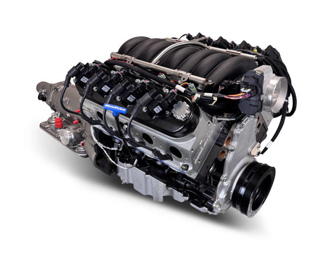 GM LS Compatible 427 c.i. Engine and 4L65/70E Automatic Transmission - Standard Edition Builder Series - Holley Terminator X EFI System