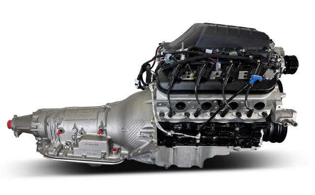 GM LS Compatible 427 c.i. Engine and 4L80E Automatic Transmission - 830 Horsepower - Standard Edition Builder Series - Holley Terminator X EFI System X EFI System