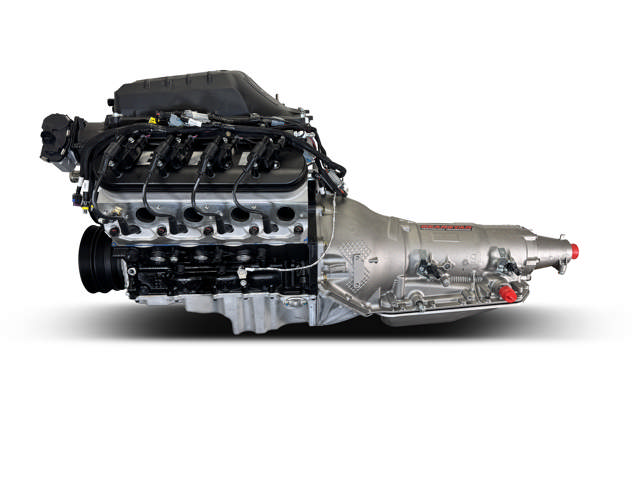 GM LS Compatible 427 c.i. Engine and 4L80E Automatic Transmission - 830 Horsepower - Standard Edition Builder Series - Holley Terminator X EFI System X EFI System
