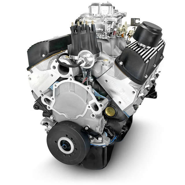 Ford Small Block Compatible 302 C.I. Base Dressed - Front Sump Oil Pan - Bronco Edition - Carbureted