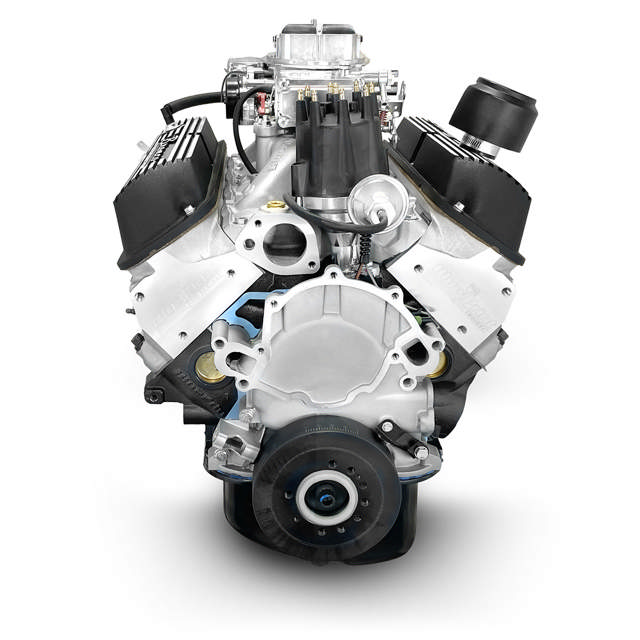 Ford Small Block Compatible 302 C.I. Base Dressed - Front Sump Oil Pan - Bronco Edition - Carbureted
