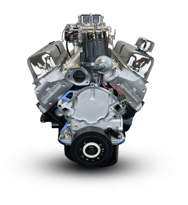 Ford Small Block Compatible 302 C.I. Base Dressed - Rear Sump Oil Pan - Cruiser - Carbureted