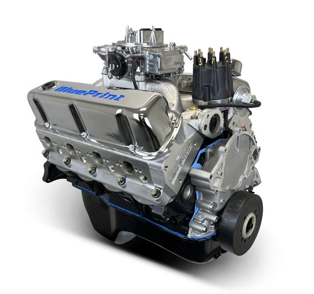 Ford Small Block Compatible 302 C.I. Base Dressed - Rear Sump Oil Pan - Cruiser - Carbureted