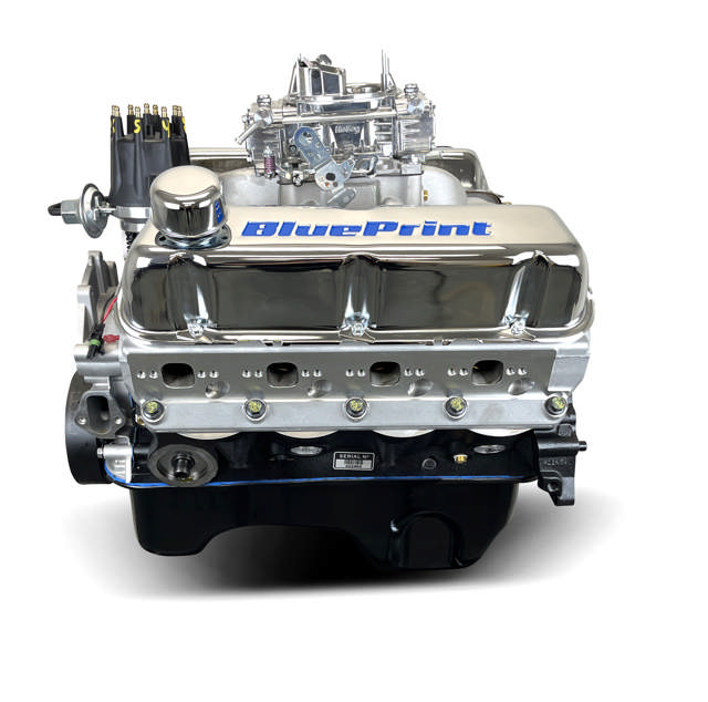 Ford Small Block Compatible 302 C.I. Base Dressed - Rear Sump Oil Pan - Cruiser - Carbureted