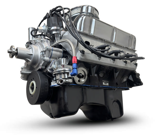 Ford Small Block Compatible302 C.I. Deluxe Dressed - Rear Sump Oil Pan - Cruiser - Carbureted