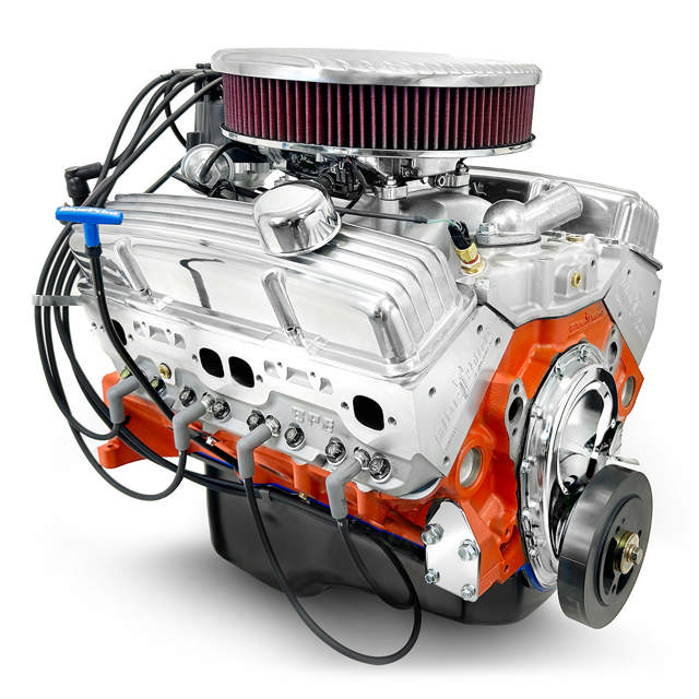 BluePrint Engines GM Small Block Compatible 383 c.i. Low Profile Engine - 436 Horsepower - Deluxe Dressed - Fuel Injected