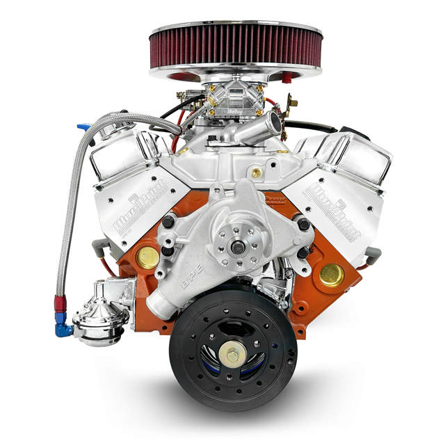 BluePrint Engines GM Small Block Compatible 400 c.i. Engine - 500 Horsepower - Deluxe Dressed - Carbureted