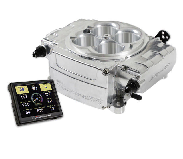 Holley Sniper EFI - Self Tunning Kit - Shiny Finish