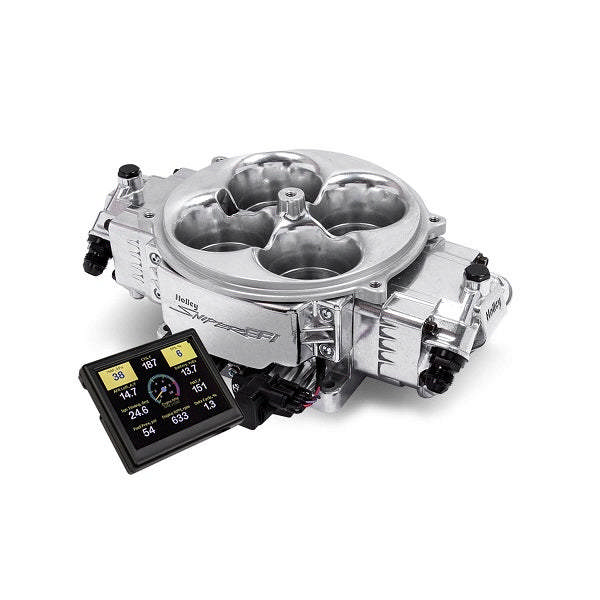 Holley Super Sniper 4500 EFI - Self Tuning - Power Adder - Shiny Finish