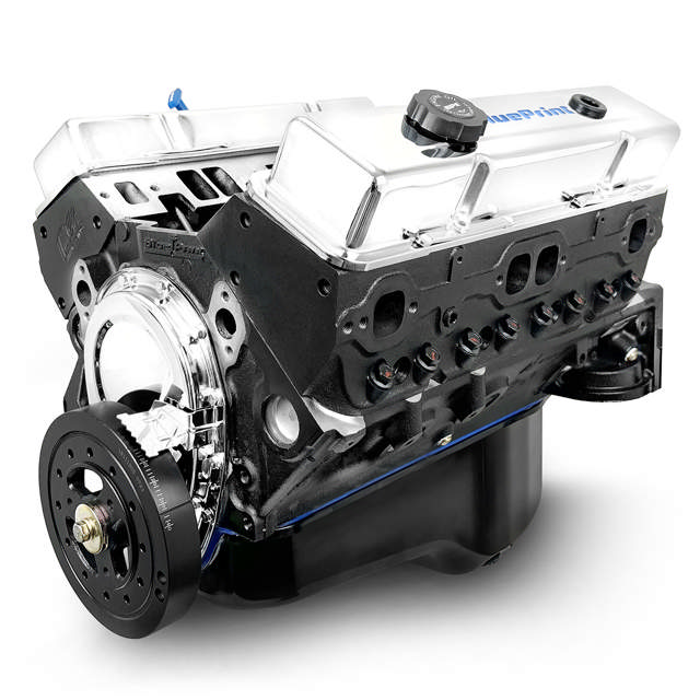 GM Small Block Compatible 350 C.I. Long block - 50 State Legal 80'-88'