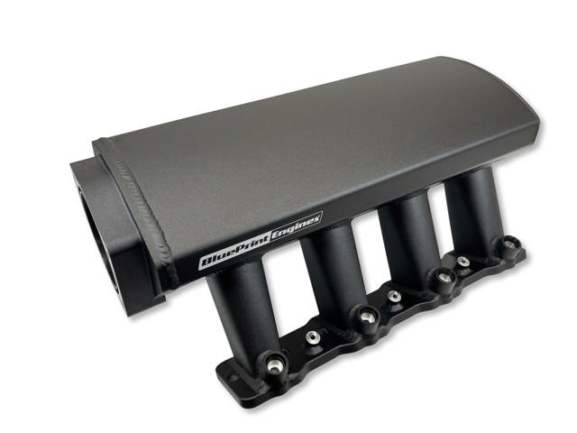 GM LS Compatible Intake Manifold - BPE LOG - LS3 / L92 - Aluminum Black - 102MM Bore