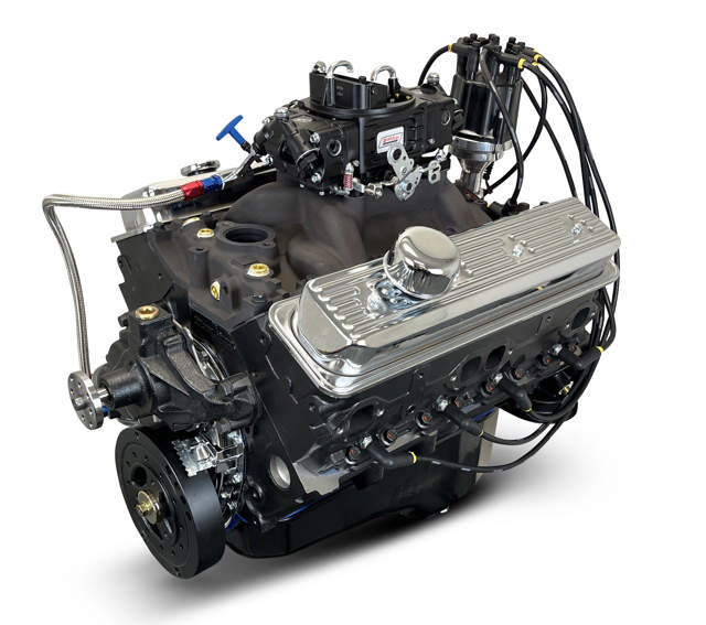 GM Marine Small Block Compatible 383 c.i. Engine - 405 Horsepower - Base Dressed - Carbureted