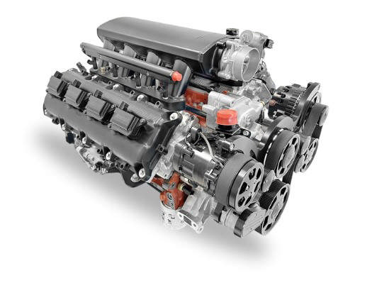 Chrysler Hemi Compatible Pro Series 426 C.I. Deluxe Dressed - Black Pulley Kit - Fuel Injected