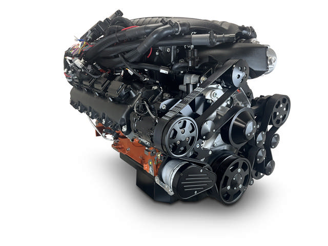 Chrysler Hemi Compatible Pro Series 426 C.I. Deluxe Dressed - Black Pulley Kit - Supercharged