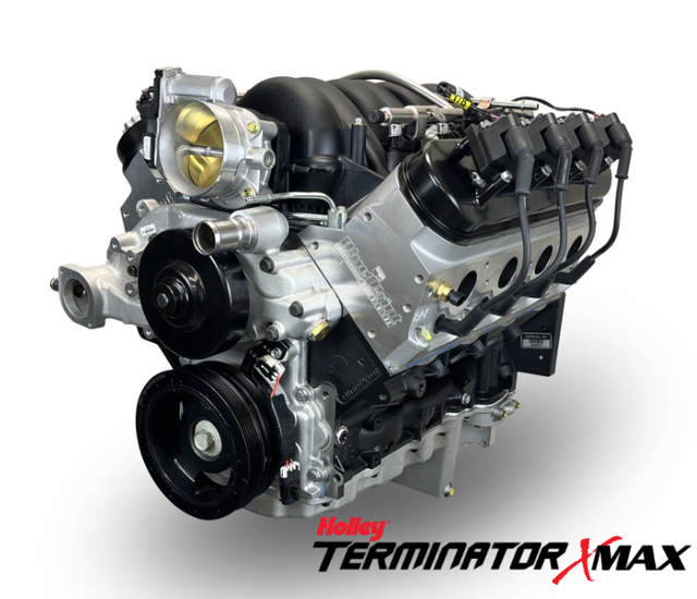 GM LS Compatible 376 c.i. Pro Series Engine - 530 Horsepower - Base Dressed - Holley Terminator X EFI System