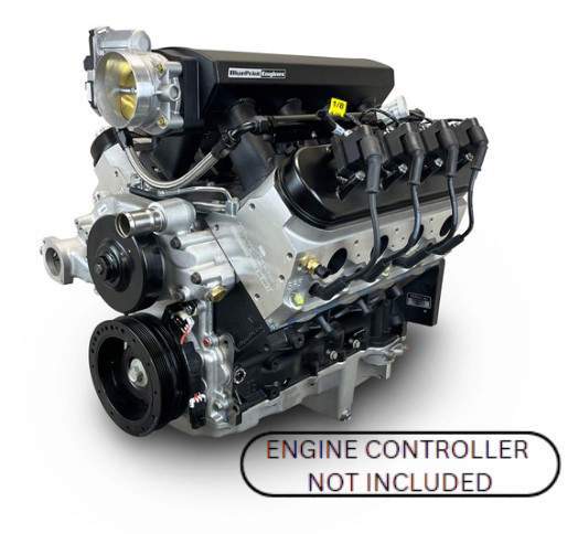 GM LS Compatible 376 c.i. Pro Series Engine - BPE Fabbed Aluminum Intake - Base Dressed - No ECU / Harness