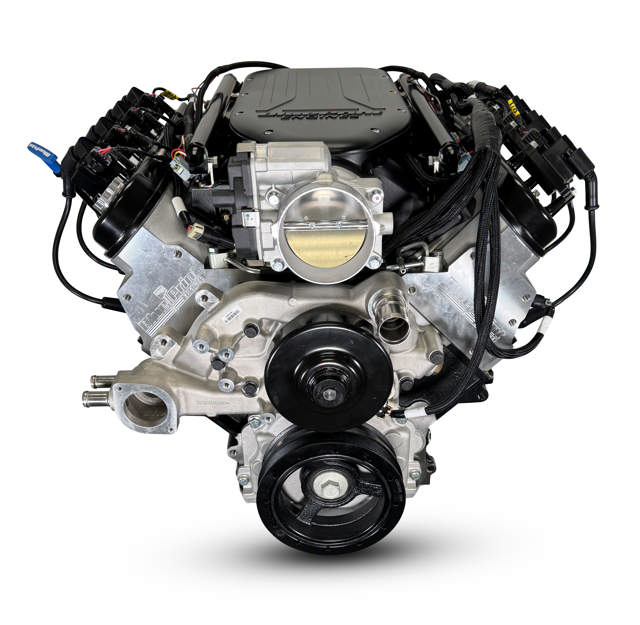 Low Profile GM LS Compatible 376 c.i. Pro Series Engine - 510 Horsepower - Base Dressed - Holley Terminator X EFI System