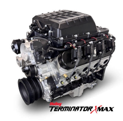 GM LS Compatible 376 c.i. Pro Series Engine - Magnuson TVS2650 - Base Dressed - Holley Terminator X EFI System