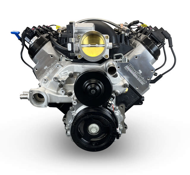 GM LS Compatible 427 c.i. Pro Series Engine - GM Plastic Intake - Base Dressed - Holley Terminator X EFI System