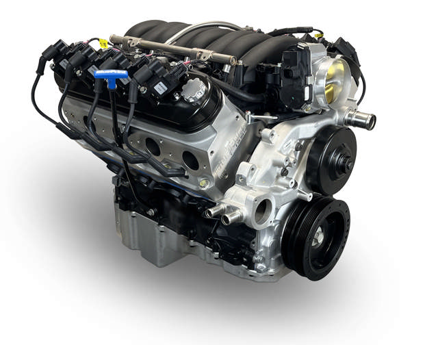 GM LS Compatible 427 c.i. Pro Series Engine - GM Plastic Intake - Base Dressed - Holley Terminator X EFI System