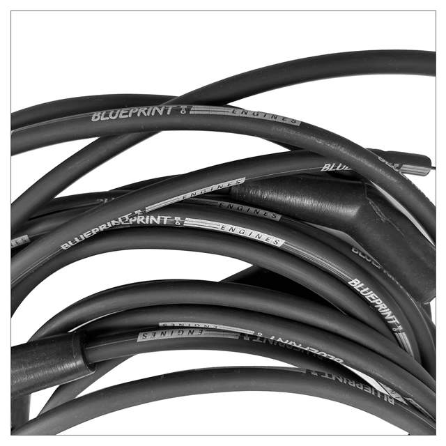 8mm Spark Plug Wire Set - 180 Degree Boots - Small Block Mopar and Ford