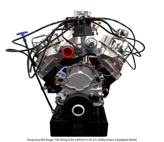 Ford Small Block Compatible Pro Series 427 C.I. Base Dressed - Front Sump Pan - Fuel Injected